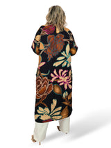 KIMONO ACOLCHADO REVERSIBLE NEGRO JOT