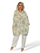 CHAQUETA KIMONO GOBELINO FLOR GRANDE JOT