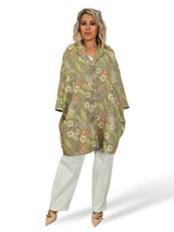 CHAQUETA KIMONO GOBELINO FLOR PEQUEÑA JOT