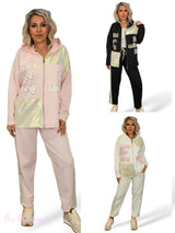 CONJUNTO CHÁNDAL METALIZADO