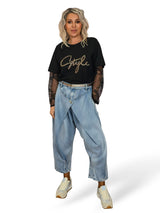 JEANS URBAN CRUZADO VAQUERO