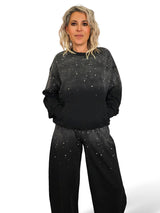CONJUNTO SUDADERA STRASS NUVOLETTA