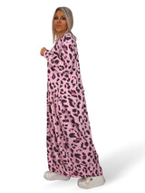 VESTIDO LARGO ANIMAL PRINT JOT