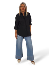 CAMISA LISA ASIMÉTRICA JOT