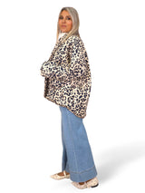 KIMONO ASIMETRICO ACOLCHADO ANIMAL PRINT JOT