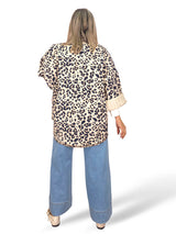 KIMONO ASIMETRICO ACOLCHADO ANIMAL PRINT JOT