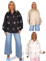 CAMISA OJOS LENTEJUELAS