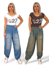 PANTALONES BALLOON TENCEL JOT