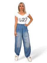 PANTALONES BALLOON TENCEL JOT