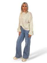 JERSEY PUNTO LUREX FLOR