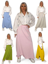 PANTALÓN FALDA ASIMÉTRICA BOLSILLOS JOT