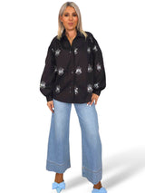 CAMISA OJOS LENTEJUELAS