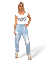 JEANS ESTRELLA ENCAJES