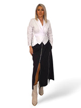 FALDA PUNTO ROMA CREMALLERA JOT