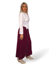 FALDA PUNTO ROMA CREMALLERA JOT