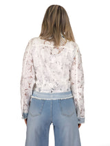 CHAQUETA DENIM ENCAJE
