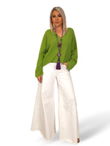 JEANS PALAZZO BLANCO