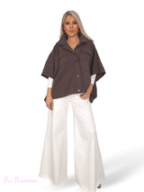 CHAQUETA PONCHO DENIM JOT