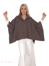 CHAQUETA PONCHO DENIM JOT