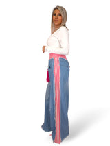 JEANS COMBINADO RAYAS JOT