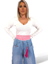 JEANS COMBINADO RAYAS JOT