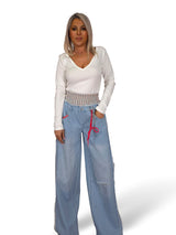 JEANS COMBINADO VICHY JOT