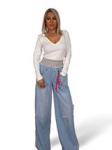 JEANS COMBINADO VICHY JOT