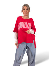 MAXI SUDADERA MANGAS ENCAJE