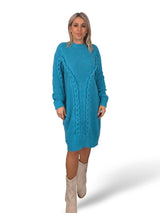 VESTIDO PUNTO GRUESO TRENZADO JOT