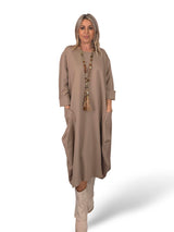 VESTIDO GLOBO BOLSILLOS JOT