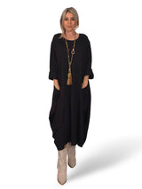 VESTIDO GLOBO BOLSILLOS JOT