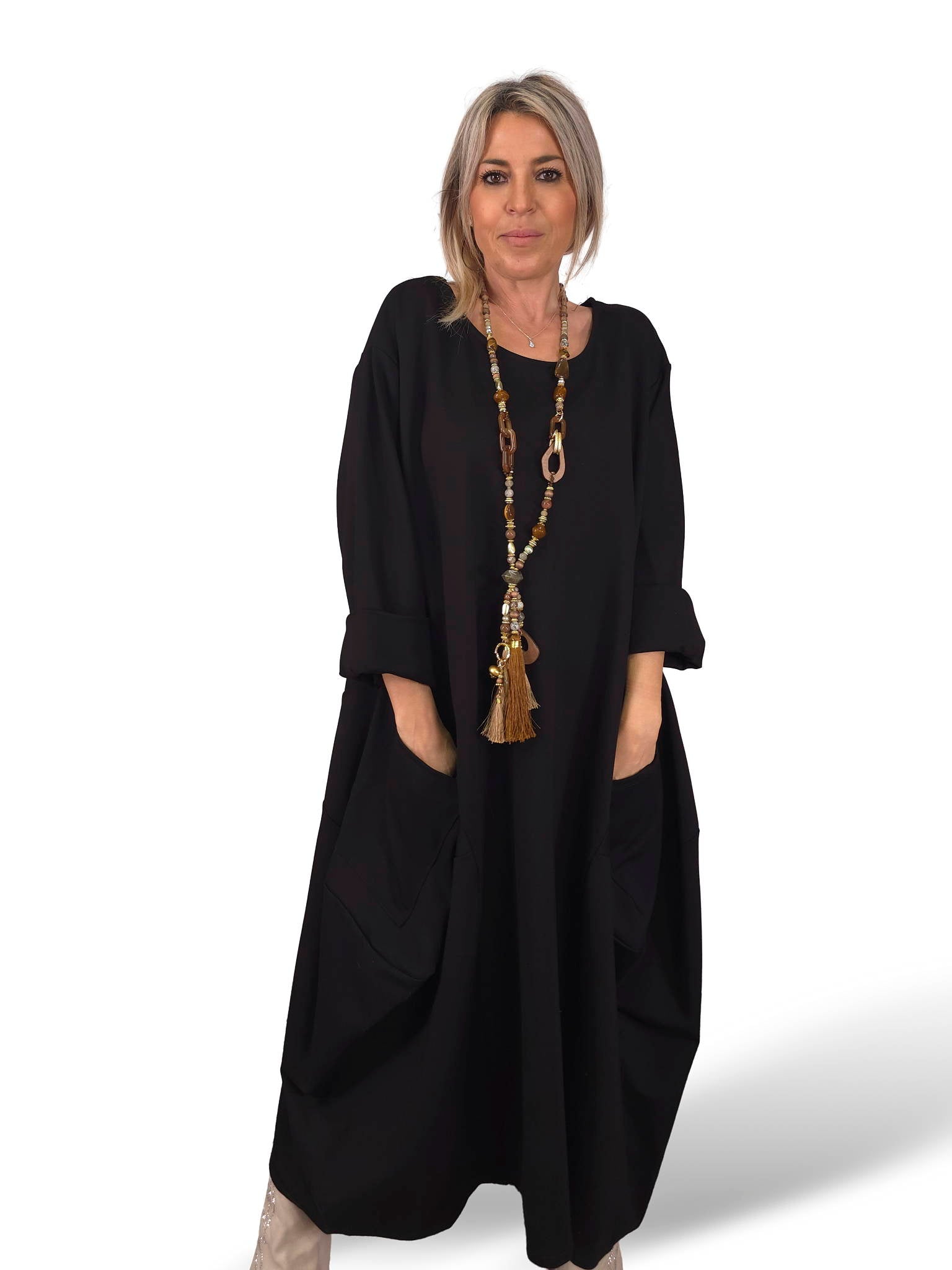 VESTIDO GLOBO BOLSILLOS JOT