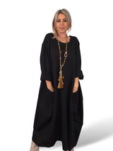 VESTIDO GLOBO BOLSILLOS JOT