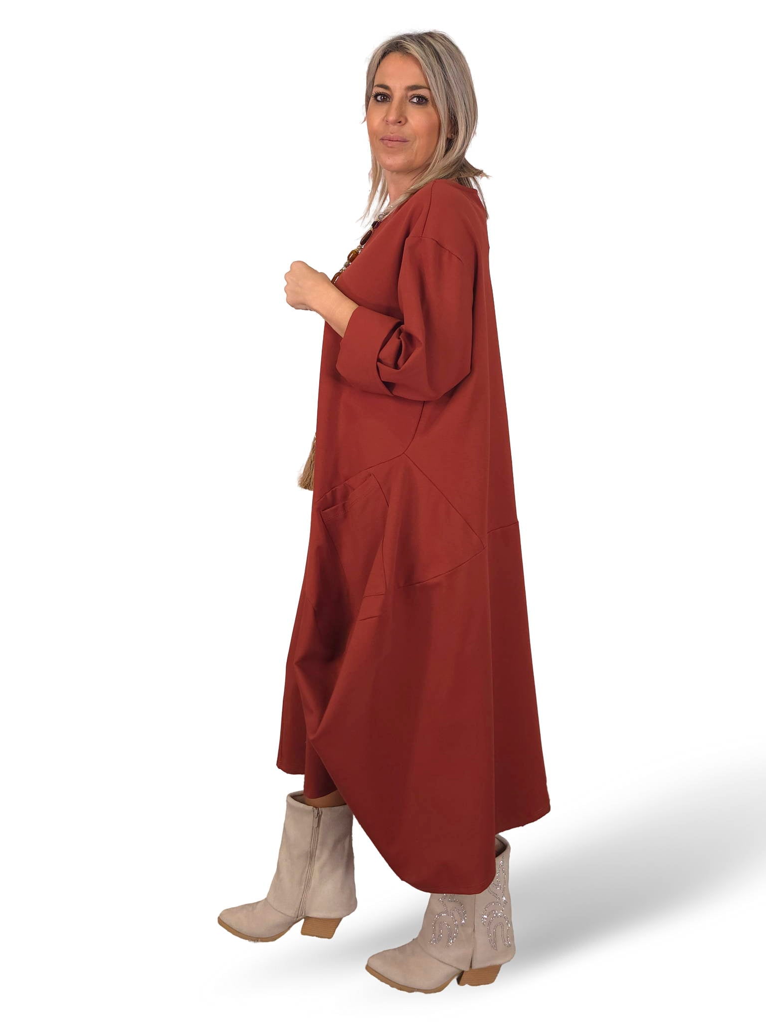 VESTIDO GLOBO BOLSILLOS JOT