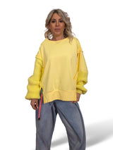 MAXI SUDADERA MANGAS PUNTO