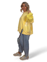 MAXI SUDADERA MANGAS PUNTO