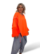 MAXI SUDADERA MANGAS PUNTO