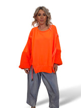 MAXI SUDADERA MANGAS PUNTO