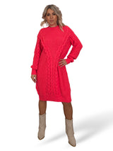 VESTIDO PUNTO GRUESO TRENZADO JOT