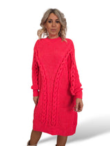 VESTIDO PUNTO GRUESO TRENZADO JOT