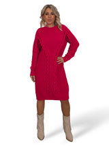 VESTIDO PUNTO GRUESO TRENZADO JOT