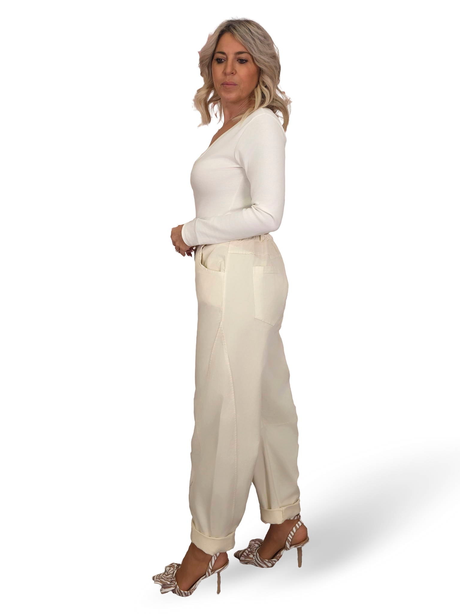 PANTALON BALLOON CINTURÓN JOT