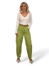 PANTALON BALLOON CINTURÓN JOT