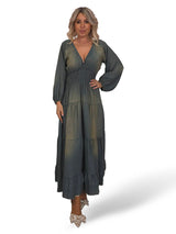 VESTIDO NIDO DE ABEJA TENCEL JOT