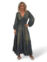 VESTIDO NIDO DE ABEJA TENCEL JOT