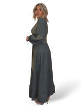 VESTIDO NIDO DE ABEJA TENCEL JOT