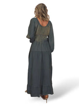 VESTIDO NIDO DE ABEJA TENCEL JOT