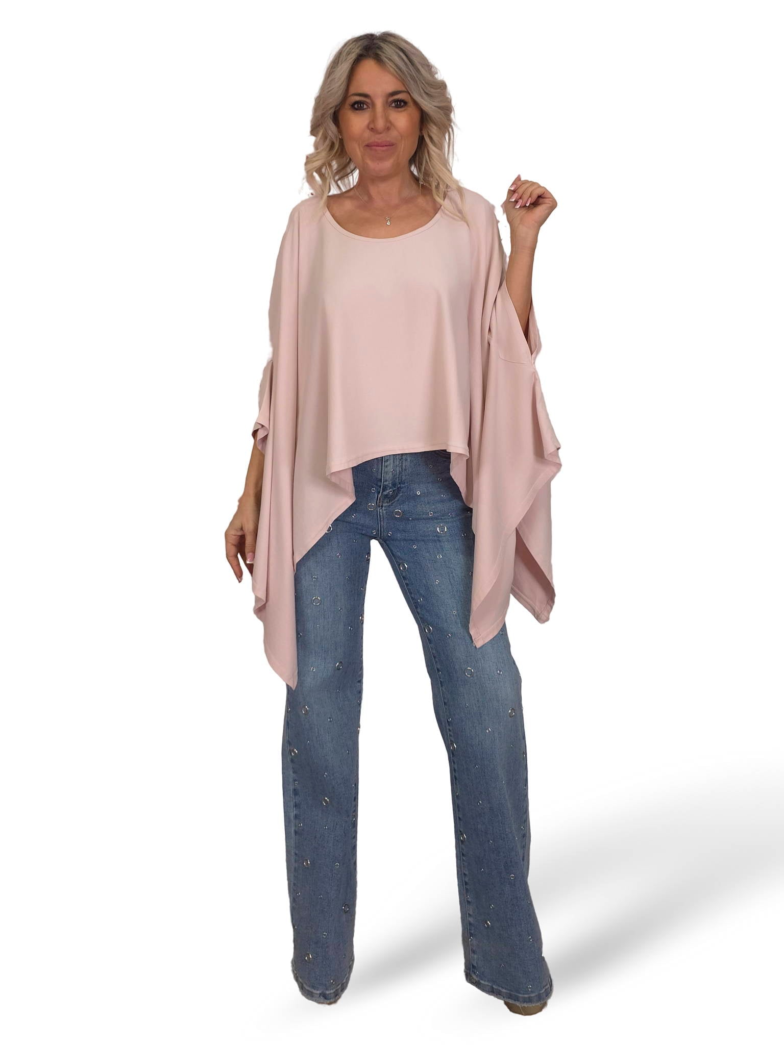 MAXI CAMISETA ASIMÉTRICO CORTO JOT