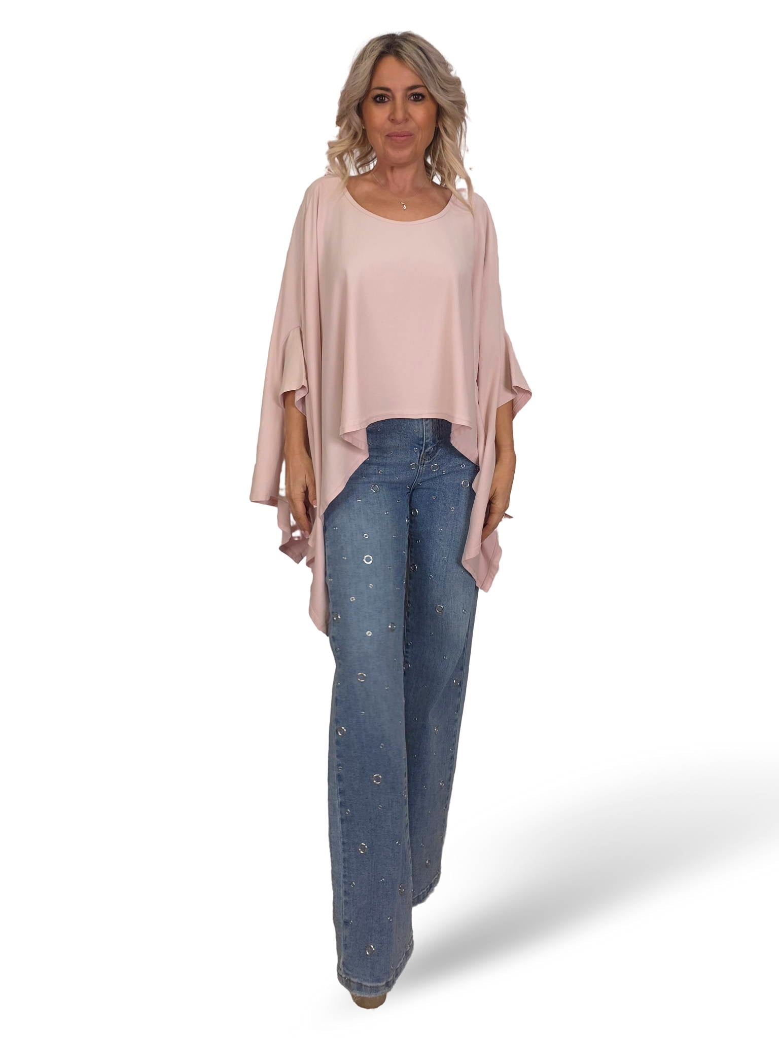 MAXI CAMISETA ASIMÉTRICO CORTO JOT