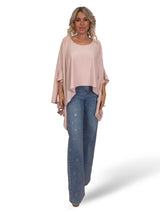 MAXI CAMISETA ASIMÉTRICO CORTO JOT